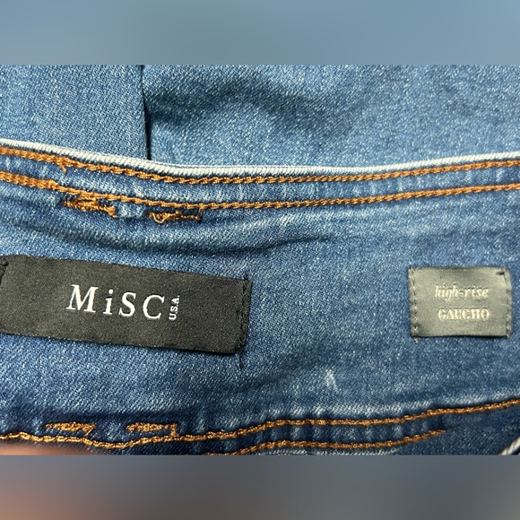 MiSC Retro High Rise Denim Jeans Women’s Size Medium Juniors Misses Petites - Picture 6 of 10